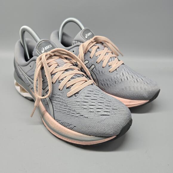 Asics Gel-Kayano 27 Gray Womens US Size 7.5 EUR 39 1012A649 Running Shoes - Picture 4 of 12